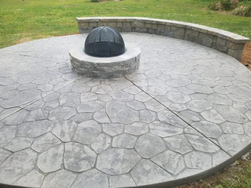 Concrete Contracting project in alexandria