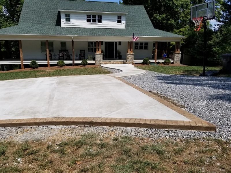Concrete Contracting project in alexandria