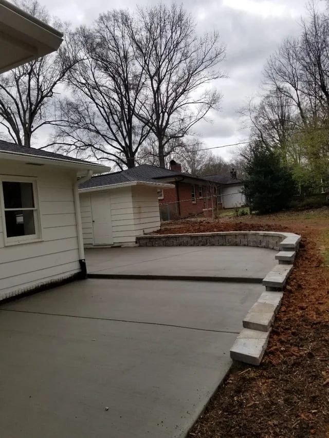 Concrete Contracting project in alexandria