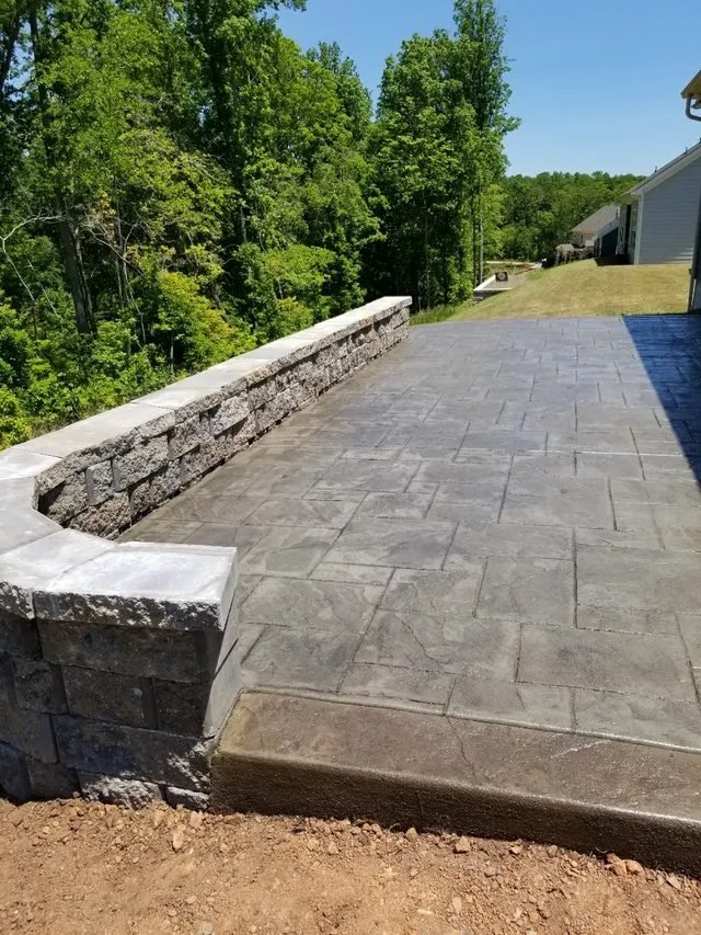 Concrete Contracting project in alexandria